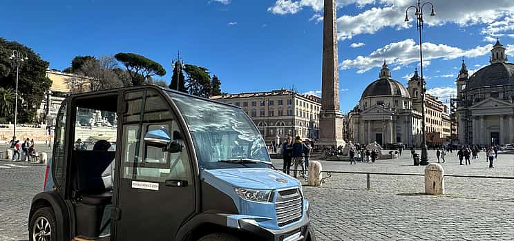 Photo 1 One-Day WOW Experience with Appian Bike Tour, Lunch, Golf Cart Tour and Skip-the-Line Colosseum Tour