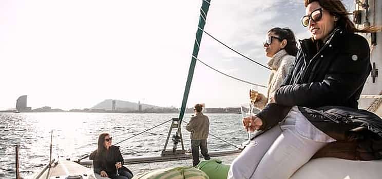 Photo 1 Barcelona Private Catamaran, Snacks and Cava, Sunset Option