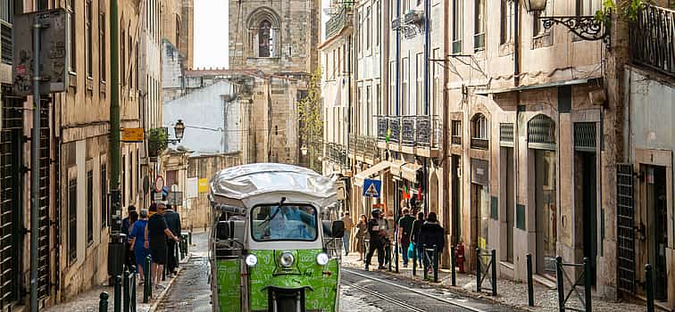 Photo 1 Medieval Lisbon and Bohemian Districts Private Tuk Tuk Tour