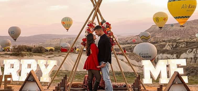 Photo 1 Surprise Proposal Photoshoot in Cappadocia with Breakfast in Göreme