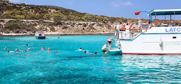 Photo 1 Blue Lagoon by Boat and Baths of Aphrodite Tour