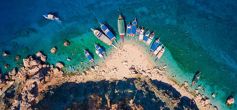 Foto 1 Bootsfahrt zu den türkischen Malediven Adrasan-Suluada ab Antalya