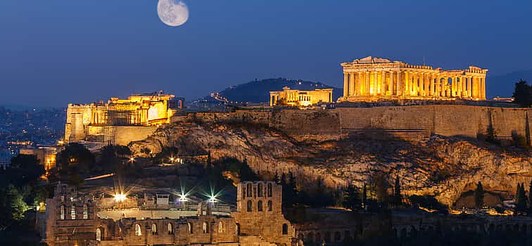 Фото 1 Частная экскурсия "Афины ночью