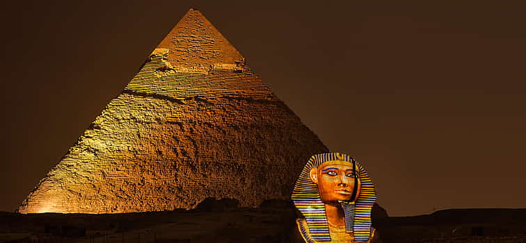 Photo 1 Sound аnd Light Show аt  the Giza Pyramids
