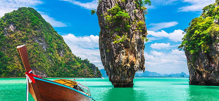 Foto 1 Phuket: La isla de James Bond y piragüismo en lancha rápida