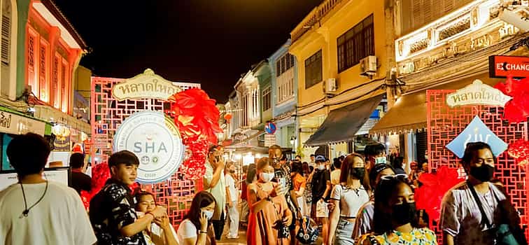 Photo 1 Tour of Phuket Old Town with Thalang Road Night Market