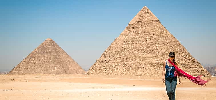Photo 1 Sphinx and Giza Pyramids Private Trip
