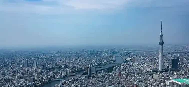 Photo 1 Tokyo - Tokyo Station & Skytree Heli Ride (1-3 persons)