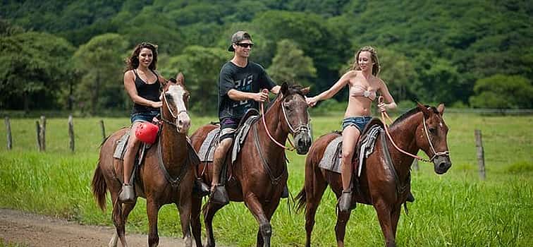 Photo 1 Arenal Volcano Horseback Riding and Baldi Hot Springs Private Tour