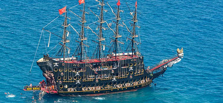 Foto 1 Davy Jones Marmaris Crucero Pirata Fiesta Paseo en Barco