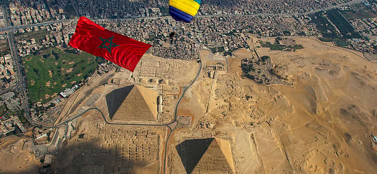 Photo 1 Tandem Skydiving over Great Pyramids of Giza