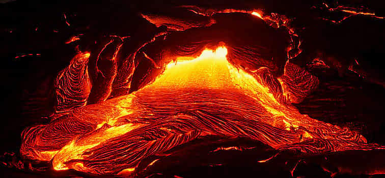 Foto 1 Espectáculo de lava islandesa
