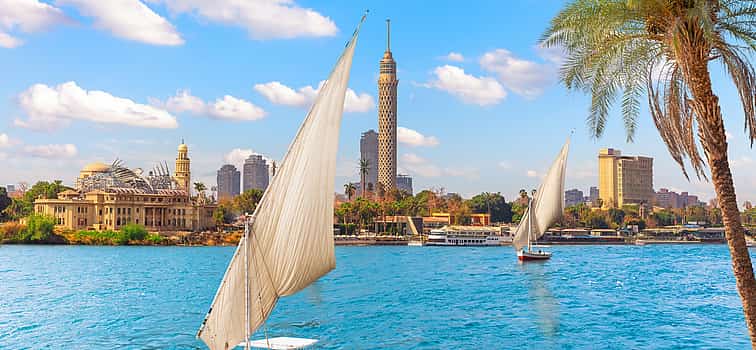 Photo 1 Nile Felucca Ride in Cairo Private Tour