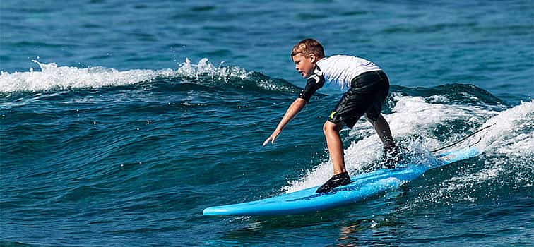 Фото 1 Урок серфинга для детей