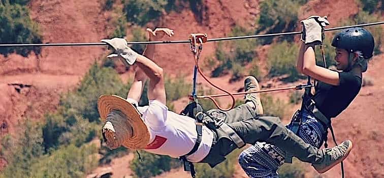 Photo 1 Half-day Ziplining and Hiking Tour in Atlas Mountains in Morocco, Marrakesh