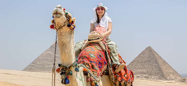 Photo 1 Camel or Horse Ride at Giza Pyramids