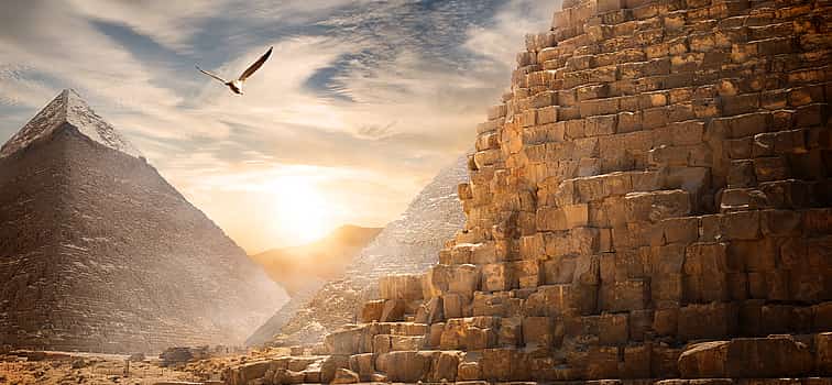 Фото 1 Тур по пирамидам Гизы, Египетскому музею и базару Хан-эль-Халили