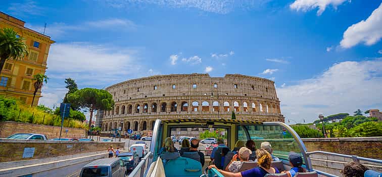 Photo 1 Hop-on Hop-off Panoramic Rome Bus Tour Daily Ticket
